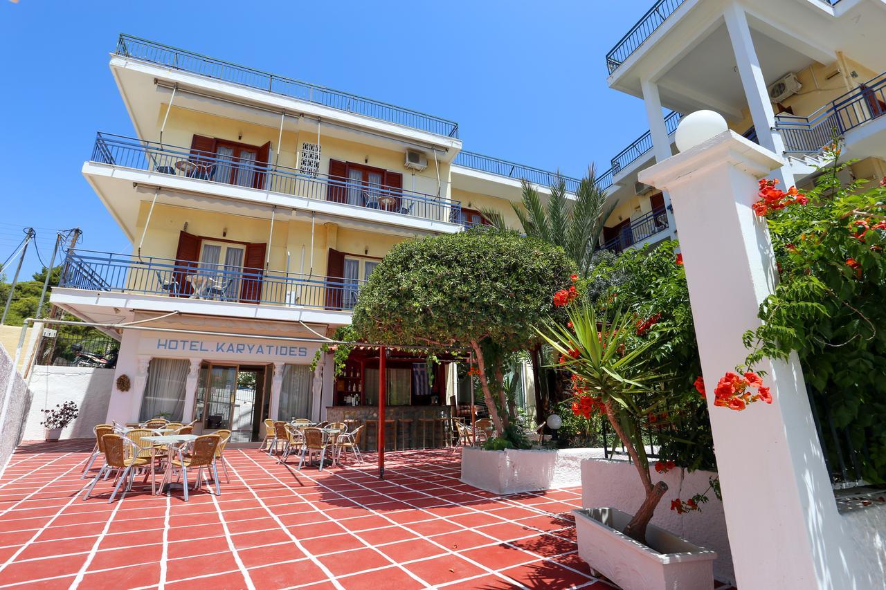 Hotel Karyatides Agia Marina  Екстер'єр фото