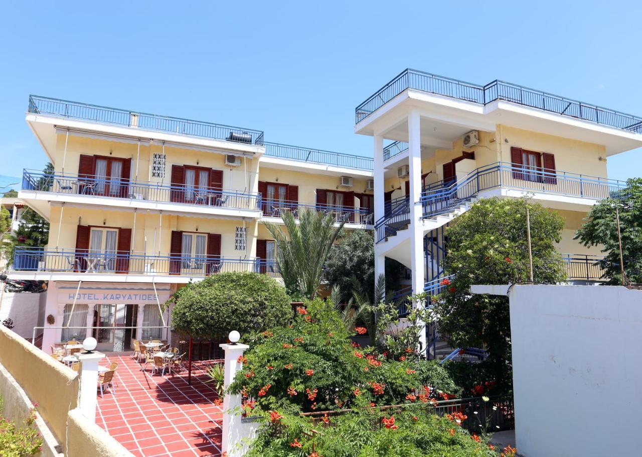 Hotel Karyatides Agia Marina  Екстер'єр фото